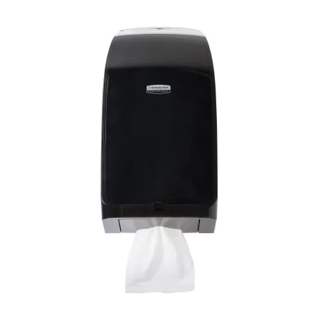 Kimberly Clark - K-C PROFESSIONAL MOD - 39728 - Toilet Tissue Dispenser K-C PROFESSIONAL MOD Black Smoke Plastic Manual Pull Wall Mount