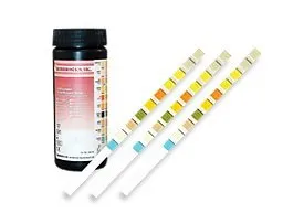 Immune Health Basics - IDU-10 - Test Kit Detector Ua™ Urinalysis Bilirubin, Blood, Glucose, Ketone, Leukocytes, Nitrite, Ph, Protein, Specific Gravity, Urobilinogen Urine Sample 100 Tests Clia Waived