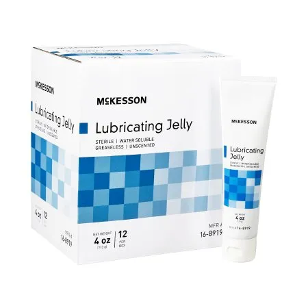 McKesson - 16-8919 - Lubricating Jelly 4 oz. Tube Sterile