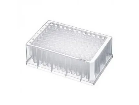 Eppendorf North America - Protein LoBind - 951033308 - 96-well Microplate Protein Lobind Deepwell 1,000 µl White Frame / Clear Wells Nonsterile