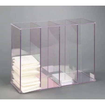 Poltex - CELLCUL4 - Cell Culture Plate Organizer 7-3/4 X 14-1/5 X 19-1/2 Inch  Clear For Cell Culture Plates