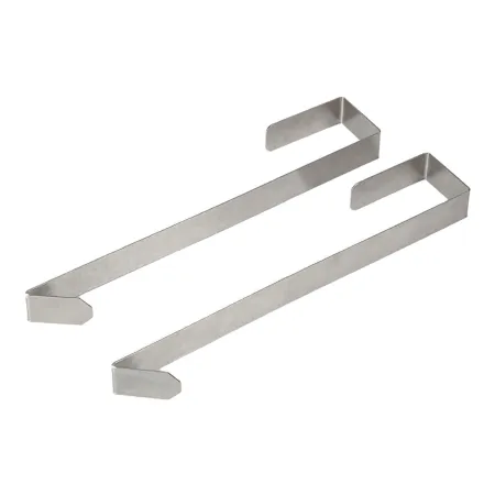 Health Care Logistics - 20490 - Hanger Set Stainless Steel, 1 X 2 X 11-7/8 Inch