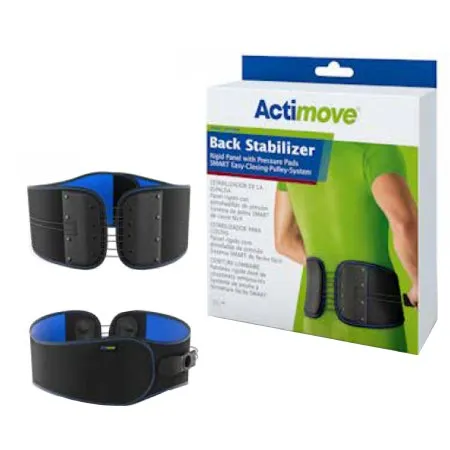BSN Medical - Actimove Sports Edition - 7553512 - Back Support Actimove Sports Edition Large / X-Large SMART Easy-Closing-Pulley-System 41 to 45 Inch Waist Circumference Adult