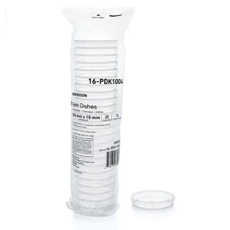 McKesson - 16-PDK1004 - Petri Dish Polystyrene