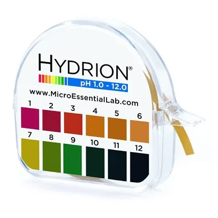 Micro Essentials Lab - Hydrion - 50 - Micro Essentials  pH Paper in Dispenser  1.0 to 12.0