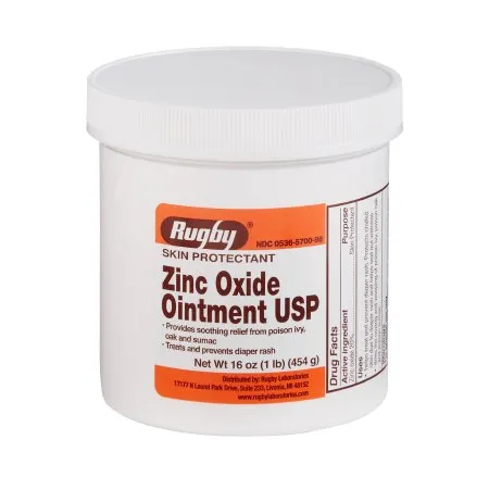 Major Pharmaceuticals - Rugby - 00536131698 - Skin Protectant Rugby 16 oz. Jar Ointment