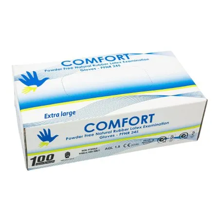 Concentric Health Alliance - Comfort - LATPFXLG - Exam Glove Comfort X-large Nonsterile Latex Standard Cuff Length White Not Rated