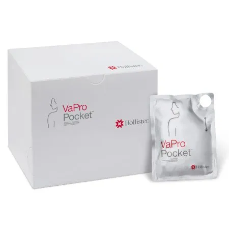 Hollister - From: 77124-30 To: 77164-30 - Vapro Pocket Coude No Touch Intermittent Catheter Without Collection Bag, 16 Fr., 16" Long