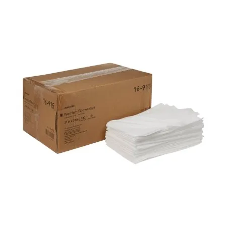 McKesson - 16-915 - Pillowcase Standard White Disposable