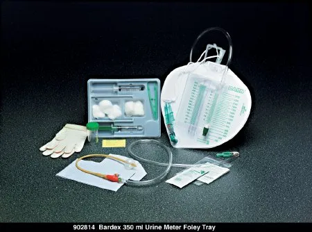 Bard - 902816 - Indwelling Catheter Tray Bardex Foley 16 Fr. 5 Cc Balloon Latex