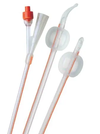 Coloplast - Cysto-Care - AA6118 - Cysto Care Foley Catheter Cysto Care 2 Way Standard Tip 15 cc Balloon 18 Fr. Silicone