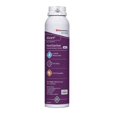 SC Johnson Professional - Alcare Plus - 639957 -  Hand Sanitizer  5.4 oz. Ethyl Alcohol Foaming Aerosol Can