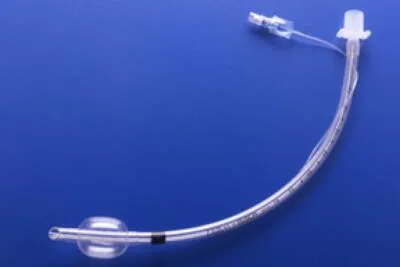 Teleflex - Safety Clear Plus - 112080050 - Cuffed Endotracheal Tube Safety Clear Plus 240 Mm Length Curved 5.0 Mm Pediatric Murphy Eye