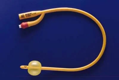 Teleflex - Rusch Gold - 180705220 -  Foley Catheter  2 Way Standard Tip 5 cc Balloon 22 Fr. Silicone Coated Latex