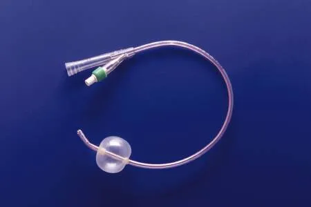 Teleflex - Soft Simplastic - 662430-000200 - Foley Catheter Soft Simplastic 2-Way Coude Tip 30 cc Balloon 20 Fr. PVC