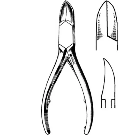 Sklar - 97-1308 - Nail Nipper Narrow Concave Jaw 6 Inch Length