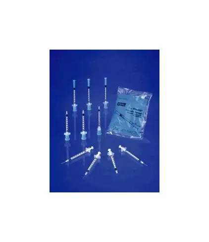 Exel - From: 26040 To: 26046  Tuberculin Syringe, Needle, 25G Low Dead Space Plunger, Luer Slip
