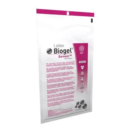 Molnlycke - Biogel Sensor - 30670 - Surgical Glove Biogel Sensor Size 7 Sterile Latex Standard Cuff Length Micro-Textured Straw Not Chemo Approved