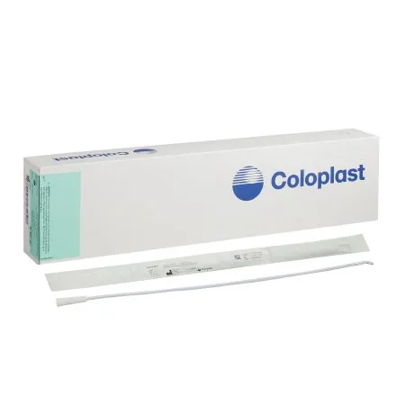 Coloplast - 612 - Self cath Coude Intermittent Catheter With Guide Strip 12fr, 16", Funnel End, Latex free