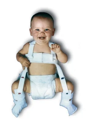 Alimed - Wheaton-Pavlik - 2970002358 - Infant Pelvic Harness Wheaton-pavlik Small 0 To 3 Months Nylon