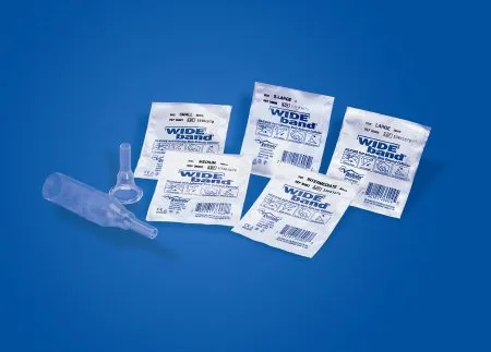 Bard Rochester - Wide Band - 36105 - Bard  Male External Catheter  Self adhesive Band Silicone X large