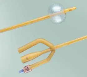 Bard - Bardex I.C. - 0119SI24 - Foley Catheter Bardex I.c. 3-way Standard Tip 5 Cc Balloon 24 Fr. Latex