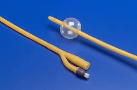 Cardinal - Ultramer - 1616C -  Foley Catheter  2 Way Coude Tip 5 cc Balloon 16 Fr. Hydrogel Coated Latex