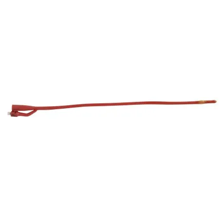 Bard Rochester - Bardex Lubricath - 0196L18 - Bard  Foley Catheter  2 way Council Tip 5 Cc Balloon 18 Fr. Red Rubber