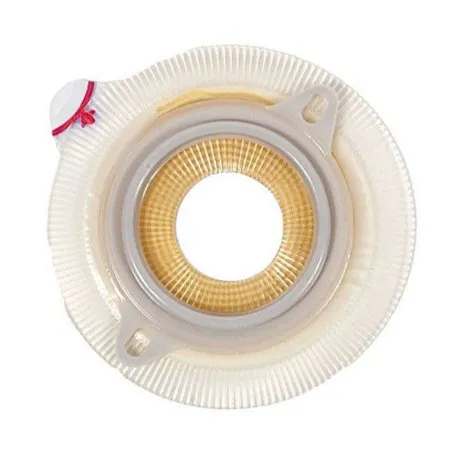 Coloplast - 2832 - Assura2 Ostomy Barrier Assura2 Trim to Fit  Extended Wear Silicone Based Adhesive 50 mm Flange Red Code System Synthetic Resin 3/8 to 1 3/4 Inch Opening 2 Inch Diameter