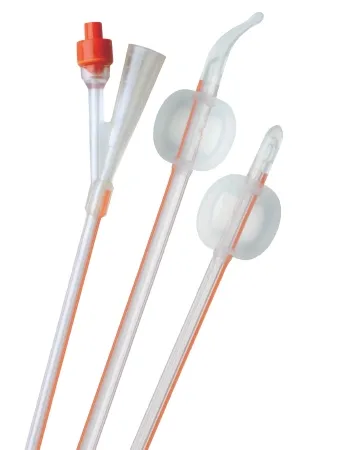 Coloplast - Folysil - AA6124 -  Foley Catheter  2 Way Standard Tip 5 15 cc Balloon 24 Fr. Silicone