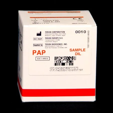 Tosoh Bioscience - AIA-Pack - 020562 - Reagent Diluent AIA-Pack Sample Diluent Prostatic Acid Phosphatase For Tosoh Automated Immunoassay Analyzers 4 X 4 mL