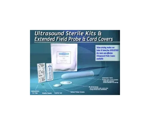Sheathing Technologies - Sheathes - 5-30340KIT - Ultrasound Transducer Cover Kit Sheathes 3-1/2 X 12 Inch Non Latex Sterile For Use With Ultrasound Trandsucer