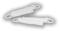 Hollister - From: 9342 To: 9343  Leg Strap  Medium 23 Inch Vinyl Reusable Plastic Belt Tabs