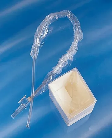 Vyaire Medical - AirLife - T162C -   Tri Flo Suction Catheter 18 fr with Control Valve 100, Pop up Basin, Packaged In A Plastic Sleeve