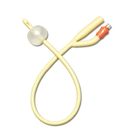 Medline - DYND11754 - Foley Catheter Medline 2-way Standard Tip 10 Cc Balloon 14 Fr. Silicone Coated Latex