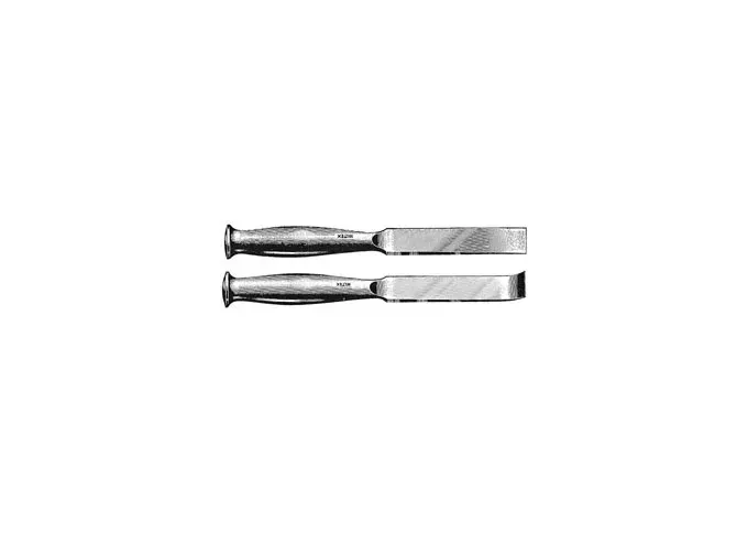 Integra Lifesciences - Miltex - 27-530 - Osteotome Miltex Smith-Petersen 1/4 Inch Width Curved Blade Or Grade German Stainless Steel Nonsterile 8 Inch Length