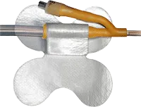 M.C. Johnson - Cath-Secure Plus - 5445-6 - Catheter Tube Holder Cath-Secure Plus 2-1/2 Inch Long Tab  Butterfly Base