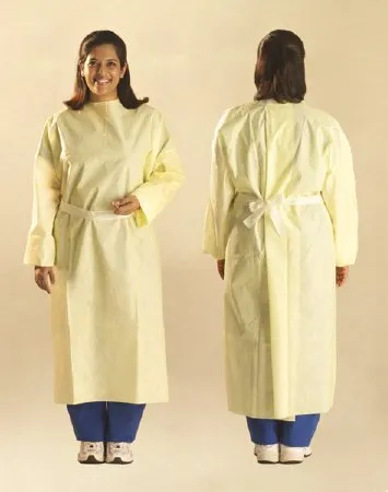 Cardinal Health - Med - AT6100 - Isolation Gown AAMI Level 3  Universal  Yellow