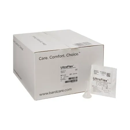 Bard Rochester - 33102 - Male External Catheter, UltraFlex, 29mm, Medium, Silicone, Self-Adhesive, 100/cs