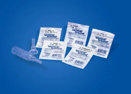 Bard Rochester - Wide Band - 36305 - Bard  Male External Catheter  Self adhesive Band Silicone X large