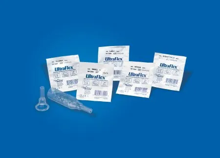 Bard Rochester - UltraFlex - 33304 - Bard  Male External Catheter Ultraflex Self adhesive Band Silicone Large