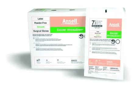 Encore - Ansell - 2018660 - Surgical Gloves, Sterile, Powder Free (PF) with Glycerol
