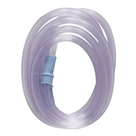 McKesson - From: 16-66301 To: 16-66305 - Suction Connector Tubing 6 Foot Length 0.25 Inch I.D. Sterile Female / Male Connector Clear Ribbed OT Surface PVC