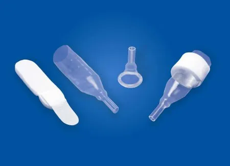 Bard Rochester - Natural - 38301 - Bard  Male External Catheter  Non adhesive Reusable Strap Silicone Small