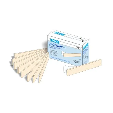 Urocare - Urofoam - 5100 - Products  Adhesive Foam Strips  1 Sided  NonSterile  0.09 X 1 X 5.75 Inch