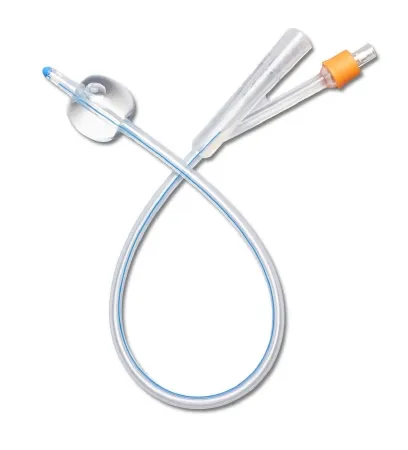 Medline - Dynd11533 - Foley Catheter Medline Large Smooth Eye Firm Tip 30 Cc Balloon 18 Fr. Silicone