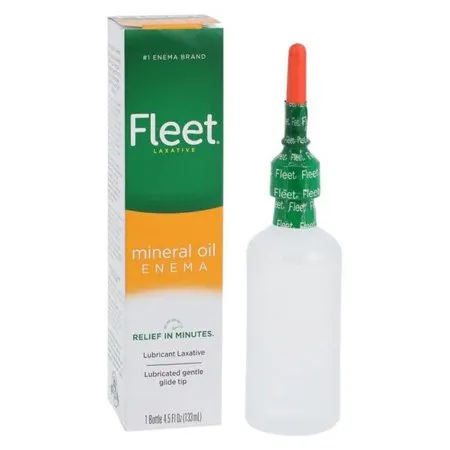 C.B. Fleet - Fleet - 00132030140 - Enema Fleet 4.5 oz. 100% Strength Mineral Oil USP