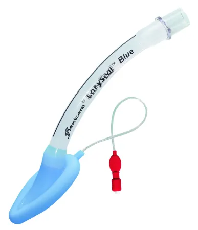 Flexicare - 038-94-210U - Laryseal™ Blue Laryngeal Mask Neonate / Infant User Size 1 White Silicone Sterile Disposable