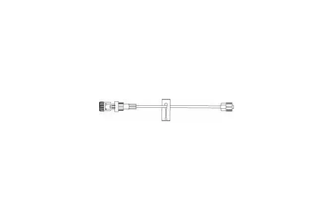 B Braun Medical - Safsite - 472060 - B. Braun  IV Extension Set  Needle Free Port Small Bore 7 1/2 Inch Tubing Without Filter Sterile