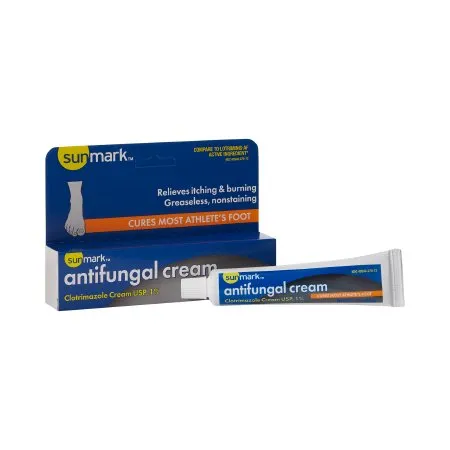 Sunmark - sunmark - 49348027972 - McKesson  Antifungal  1% Strength Cream 1 oz. Tube